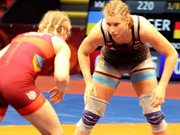 Rotter focken defended the shot and whipped the turkish wrestler to her back to secure the fall. Aline Rotter Focken Kampft Bei Ringer Em Um Die Medaillen