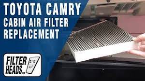 K&n makes over 1,200 different replacement air filters. How To Replace Cabin Air Filter 2007 Toyota Camry Youtube