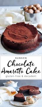 Sunken Chocolate Amaretto Cake Eat Little Bird Recipe Amaretto Cake Delicious Desserts Chocolate Recipes