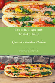 Calzonaan Mit Tomate Kase Fullung Gefulltes Naan Rezepte Gesunde Rezepte Proteinreiche Rezepte