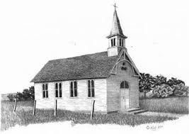 Country Church Pencil Sketch Pencil Drawings Country Church Old Country Churches