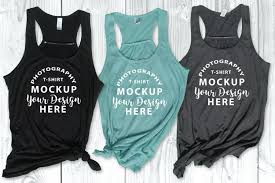 Bella Canvas 8800 Tank Top Mockups 217370 Mockups Design Bundles Shirt Mockup Tank Tops Tank Top Fashion