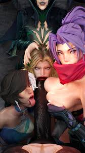 Luna Snow, Sue Storm, Hela, and Psylocke vs. Venom (Almighty Patty) [Marvel  Rivals] : rsuperheroporn