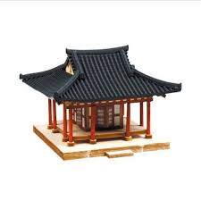 Young Wooden Mannequin Series Ho Kit Traditional Korean Traditional Song Gang Jeong Korean Mannequin In 2020 Model House Kits Japanese Home Design Asian House