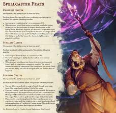 Spellcaster Feats Add Versatility To Your Spellcasting Dndhomebrew