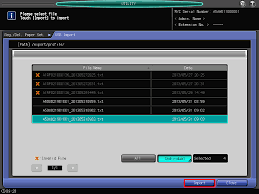 The download center of konica minolta! Paper Setting Registering The Paper Conditions