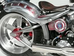 Captain America Custom Bikes From The Award Winning Shaw Speed Custom