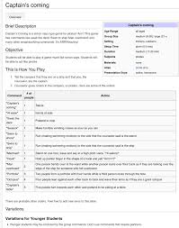 pirate ship similar to lover s leap and overlap with hit the deck camping games gymnastics sayings