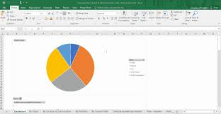 Microsoft Excel Template With Sample Visualizations