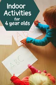 Simple Indoor Activities For 4 Year Olds In 2020 4 Year Old Activities Indoor Activities Physical Activities For Preschoolers