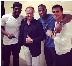 Demarco Murray Gifts Cowboys O Line With Orefici Watches Photo Jocks And Stiletto Jill