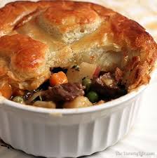 Individual English Beef Pot Pies With Puff Pastry Recipe Beef Pot Pie Recipe Beef Pot Pies Pot Pies Recipes
