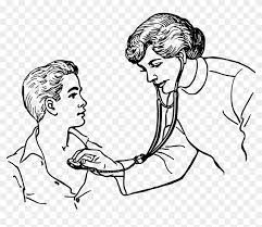 Hospital medical center traditional doodle icons clipart. Doctor Clip Art Free Doctor Clip Art Black And White Hd Png Download 900x720 4752433 Pngfind