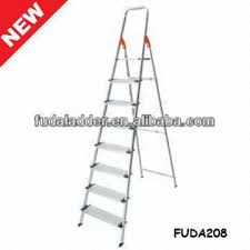 4.5 out of 5 stars. 8 Steps Aluminium Domestic Folding Ladder With Handrail Global Sources
