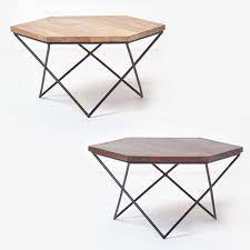 Get the best deals on hexagonal coffee table tables. Orion Industrial Mango Wood Geometric Hexagon Coffee Table In Natural Brown Ebay