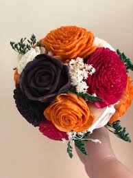 Sola wood flowers are made from a plant called aeschynomene aspera (commonly called sola). Sola Wood Flower Bouquet