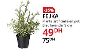 Promotion Fejka Plante Artificielle