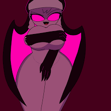 Rule 34 Dev - big_breasts covering_breasts covering_pussy demon_girl female  friday_night_funkin jacksita1234 mid_fight_masses pink_eyes selvena_(dokki.doodlez)  thick_thighs|8863663040