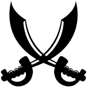 Criss Cross Swords Sword Skull Artwork Sword Tattoo Two crossed swords and shield.