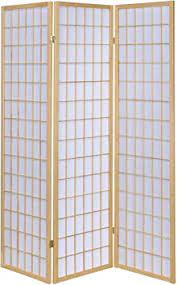 This was claimed to withstand bubbles, creases, and folding strain. Amazon Com 3 Panel Folding Screen Natural And White Furniture Decor