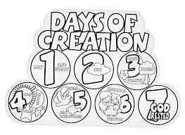 Download and print these 7 days of creation coloring pages for free. Days Of Creation 1 Coloring Page Free Printable Coloring Pages For Kids