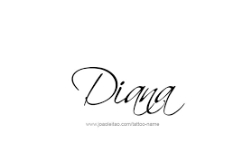 Diana Name Tattoo Designs Name Tattoos Name Tattoo Tattoo Designs