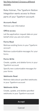 I've tried using it for personal notes but it's speed and lack of offline prevented me from migrating to it. Integrate Your Typeform With Notion Help Center