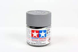 Tamiya Acrylic Mini X 11 Chrome Silver Paint