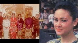 Cantiknya Halimah Bergaun Merah saat Nikahi Bambang Trihatmodjo Anak  Soeharto, Ini Potretnya