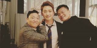 | smule social singing karaoke app. Psy Takes Friendly Snapshots With G Dragon Rain And J Y Park Allkpop Scoopnest