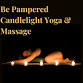 Be Pampered Candlelight Yoga & Massage  — Be Here Yoga event image