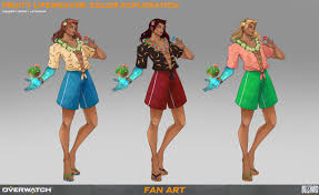 Overwatch Fan Skin Archive — Fruity Lifeweaver by Latterika