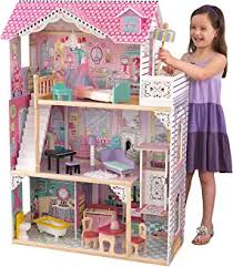 Casa/tenda da barbie princesa da ilha. Amazon Es Casa De Munecas Juguetes Y Juegos Casa De Juguete Casa De Munecas De Madera Casa De Suenos De Barbie