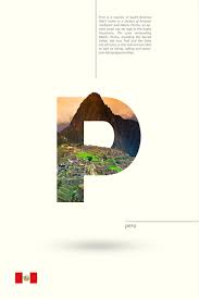 It is believed that the . Beautiful Typographic Alphabet Series Of Countries And Their Iconic Landmarks