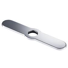 Inserte el empaque de la. 10 Inch Deck Plate For Kitchen Faucet In Chrome
