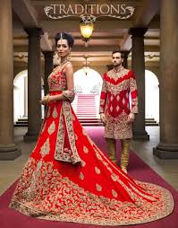 Embroidered barat day red bridal lehenga choli is highly embellished velvet patch border is framing the lehenga. Deep Red Velvet Purple And Cream Asian Bridal Wear Asian Bridal Bridal Wear