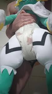 Soaking my plushies diaper again - ThisVid.com
