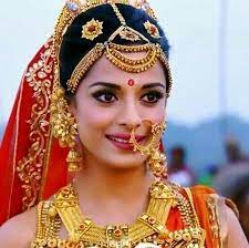 _.draupadi._ on Instagram: “DRAUPADI 🔥 • #draupadi #poojasharma • #yagyaseni #panchali • #mahabharat #f… | South indian makeup, Pooja sharma, Indian wedding makeup
