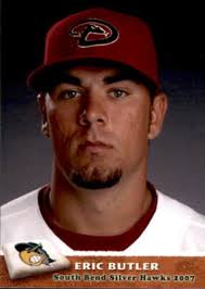 2007 South Bend Silver Hawks Grandstand #5 Eric Butler Morristown Tennessee  Card