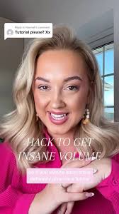 @Lauren Amy Dale shows us how to get insane volume!! Run don’t walk to try  Xtra Large!! 🏃‍♀️ #colorwow #backinstock #volumeup #hairhack  #longlastingcurls #volumehairtutorial 🤍