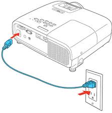 If the projector's buttons have been locked, hold the enter button on the projector's control panel for seven seconds to unlock them. Turning On The Projector