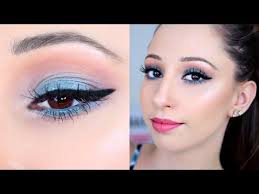 Light Blue Makeup Tutorial Essence G Day Sydney Eyeshadow Palette Vasilikis Beauty Tips Yo Blue Eyeshadow Tutorial Blue Eyeshadow Looks Essence Eyeshadow