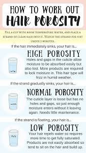 It takes almost 4 hrs to dry, so that confirms it is not high porosity (plus it hates oils). How To Work Out Your Hair Porosity Low Porosity Hair Normal Porosity Hair High Porosity Hair Hair Porosity Hair Type Chart Curly Hair Tips