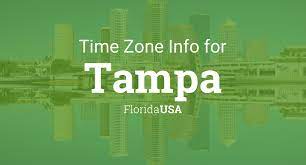 Time Zone Clock Changes In Tampa Florida Usa