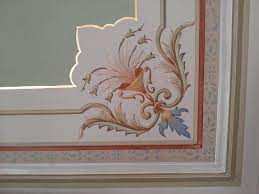 Grotesca Cornici Dipinte Dipinti Floreali Dipinti Murali