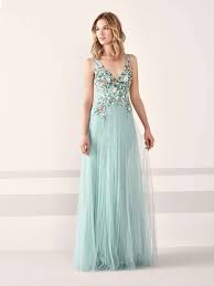 Abito in tulle arricciato corto davanti e mini strascico dietro tg 42 (rinascimento)da cerimonia o serate estive (110,00 compreso di scarpe elisabetta franchi n.40 color tiffany ) solo l abito €55,00. Abiti Da Sera Verde Tiffany