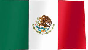 Mexico flag flapping on flag pole with word mexico spinning over animation. Mexico Flag Gif All Waving Flags