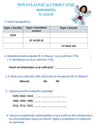 Hvalezen Upognjen Sol Mat 4 Razred Susiessewingsensations Com
