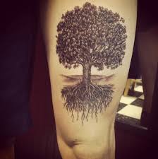 Hotrod tattoo has a team of 7 tattoo artists. Tree Thigh Piece Done By Shaun At Hotrod Tattoo In Blacksburg Va Imgur