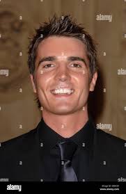 Matt Milburn from Hollyoaks arrives for the National Television Awards 2005  (NTA), at the Royal Albert Hall, central London Stock Photo
